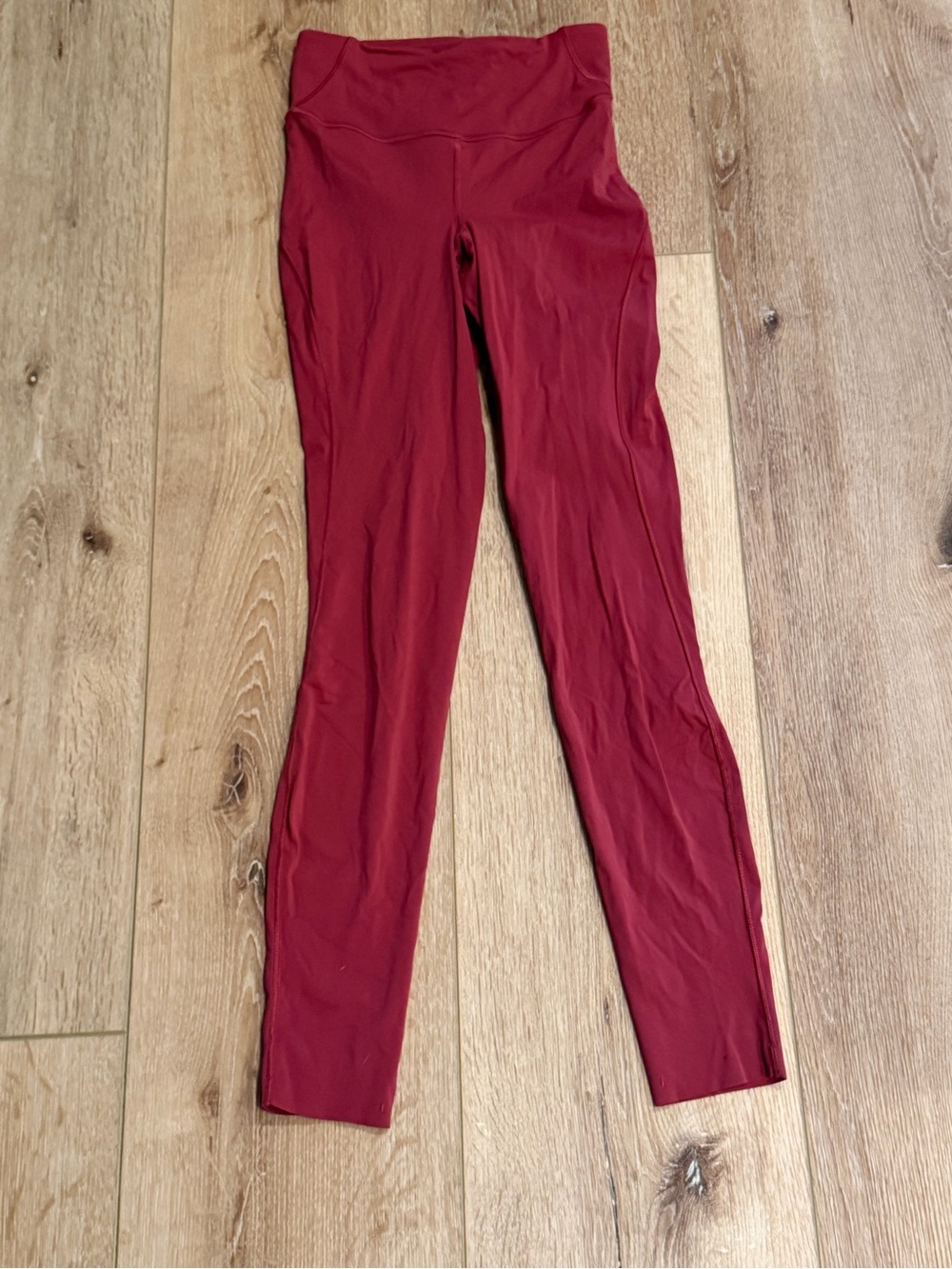 lululemon athletica | Wine Red High-Rise Leggings | size 2